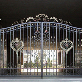 铁艺大门的特色