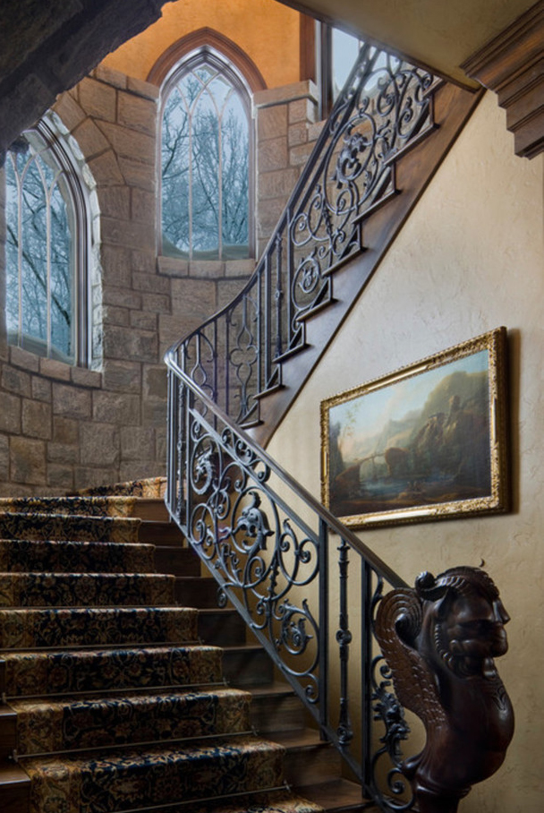 铁艺楼梯扶手